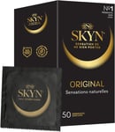 Skyn - Original - Lot De 50 Préservatifs Classiques Sans Latex Pour Homme - 53mm