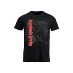 Iron Maiden Trooper watermark  T-Shirt Black M