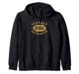 8 years old 8th Birthday Anniversary Best Limited 2016 Zip Hoodie