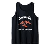 Lost On Purpose Austria Travel Vacation Austria Tank Top