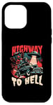 Coque pour iPhone 12 Pro Max Highway to Hell - Bold Urban Graffiti Esthétique