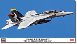 Fa-18f Super Hornet Vfa-103 Jolly Rogers Vag2022 1:72 Plastique Model Kit