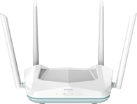 R15 Routeur Smart Eagle Pro IA WiFi AX1500, Gigabit, Optimiseur de trafic, contrôle Parental IA, MU-MIMO, 1024 QAM, OFDMA, WPA3, Wi-FI Mesh. Fonctionne avec Alexa/Google Assistant.