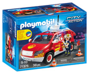 Playmobil - Fire Chief's Car with Lights and Sound (71375)