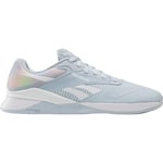 Reebok Women's Nano X4 Sneaker, PALBLU/FTWWHT/PALBLU, 5 UK