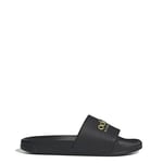 adidas Mixte Adilette Shower Slides Diapositives, COREBLACK/COREBLACK/MATTEGOLD, 38 EU