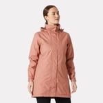 Helly Hansen Dame Aden Lang Isolert Regnfrakk Beige S