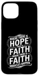 iPhone 15 Plus Where there is hope there is faith christian black women Case