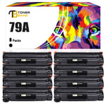 8X Toner Compatible For HP 79A CF279A LaserJet Pro M12 M12a M12w MFP M26a M26NW