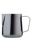 Barista & Co Stainless Steel Pro Milk Pitcher, 400ml, Black