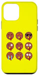 Coque pour iPhone 12 mini Icônes tendance de Thanksgiving Turquie sur le thème des expressions uniques