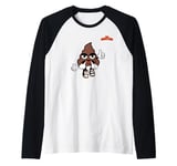 emoji furious poo thumb up Raglan Baseball Tee