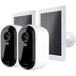 Caméra de surveillance ARLO BUNDLE ESSENTIAL2 2K OUTDOOR CAMERA 2-PACK + 2-SOLAR PANEL VMK3250-100EUS