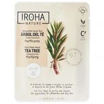 IROHA Purifying Face Sheet Mask Tea Tree & Hyaluronic Acid, 20ml