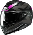 HJC, Casque Moto Intégral RPHA71 Pinna Noir / Rose MC8SF, L