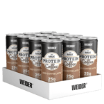 12 x Weider Protein shake, 250 ml Coffee