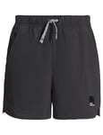 Jack Wolfskin Boy's Teen Shorts B, Granite Black, 14 Years