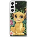 ERT GROUP Coque de téléphone Portable pour Samsung S22 Original et sous Licence Officielle Disney Motif Simba & Friends 004 Parfaitement adapté à la Forme du téléphone Portable, Coque en TPU