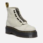 Dr. Martens Women's Sinclair Leather Zip Front Boots - UK 7