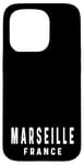 Coque pour iPhone 15 Pro Marseille France - Voyage Vacances Vacances