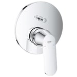 GROHE Eurosmart Cosmopolitan Single-Lever Shower/Bath Mixer Trim Set, 2-Way Diverter, Concealed Installation, Chrome, 24045000