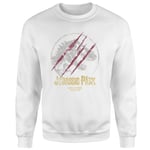 Jurassic Park Lost Control Sweatshirt - White - L - Blanc