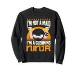 Housekeeping Cleaning Lady I'm A Cleaning Ninja Housekeeper Sweatshirt