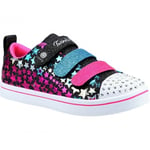 Skechers Girls Twinkle Toes Star Trainers - 7.5 UK Child