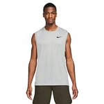 Nike CZ1184-073 M NP DF HPR Dry Top Tank Vest Mens Particle Grey/Grey Fog/HTR/(Black) S