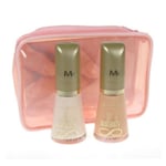 Max Factor French Manicure Nail Polish Varnish Duo Makeup Set Peach & Ivory 