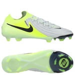 Nike Phantom Gx Ii Elite Fg Mad Voltage - Silver/svart/neon - Gräs (Fg), storlek 39