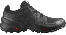 Salomon Speedcross 6 GTX løpesko herre Black/Black/Phantom 417386 41 1/3 2025