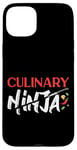 iPhone 15 Plus Cooking Cook Ninja Kitchen Chef Culinary Ninja Case