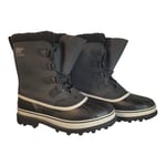 SOREL Caribou Mens Black Stone Ankle Snow Boots Waterproof  Size 12 UK EUR 46