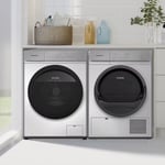 Panasonic 10kg Dry-Assist Front-load Washing Machine & 10kg Efficient Heat Pump Dryer