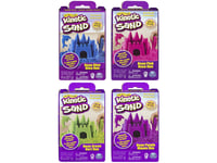 Kinetic Sand Kns Rfl 8Oz Neon Sand Box - Purple Gml, Magisk Sand För Barn, 3 År, Multifärg