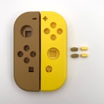 Coque De Boîtier En Plastique De Avec Boutons De Sac À Dos Sl,Coque De Contrôleur Oled Joy-Con,Nintendo Switch - Type Yellow P