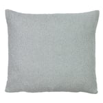 furn. Malham Shearling Fleece Square Cushion Cover - Light Grey - One Size