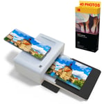 Kodak - Pack Imprimante PD460 + Cartouche et papier pour 40 photos - Photo Bluet