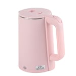 (Pink)2.3L Electric Kettle Stainless Steel Double Layer Anti Sclading Automa HOT