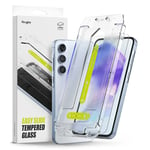 Ringke 2 Pack Easy Slide Glass Tempered Screen Protector for Galaxy A55 5G