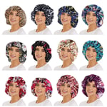 for Curly Hair Satin Bonnet Silk Bonnets for Women Satin Cap for Natural Hair