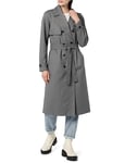 The Drop Noa Trench Coat, Tornado Grey, XL