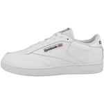 Reebok Homme Club C 85 Basket, Ftwwht Ftwwht Cblack, 48.5 EU