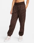 Nike Sportswear Phoenix Fleece Women's Oversized Printed Tracksuit Bottoms