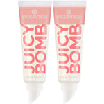 essence Duo Juicy Bomb Shiny Lipgloss 101 Lovely Litchi