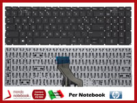 Clavier Portable HP 15-DA 15-DB 15-DR 250 255 G7 (Noir) Italien