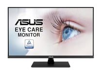 ASUS VP32UQ Eye Care Monitor â€“ 31.5-inch, 4K UHD (3840 x 2160), IPS, 100% sRGB, HDR-10, Adaptive-Sync, DisplayPort, HDMI, Flicker Free, Blue Light Filter, Wall Mountable, Black