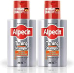 Alpecin Tuning Shampoo 2x 200ml | Preserves Natural Hair Colour and Supports...