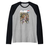 G.I. Joe A Real American Hero Vintage Character Mashup Manche Raglan